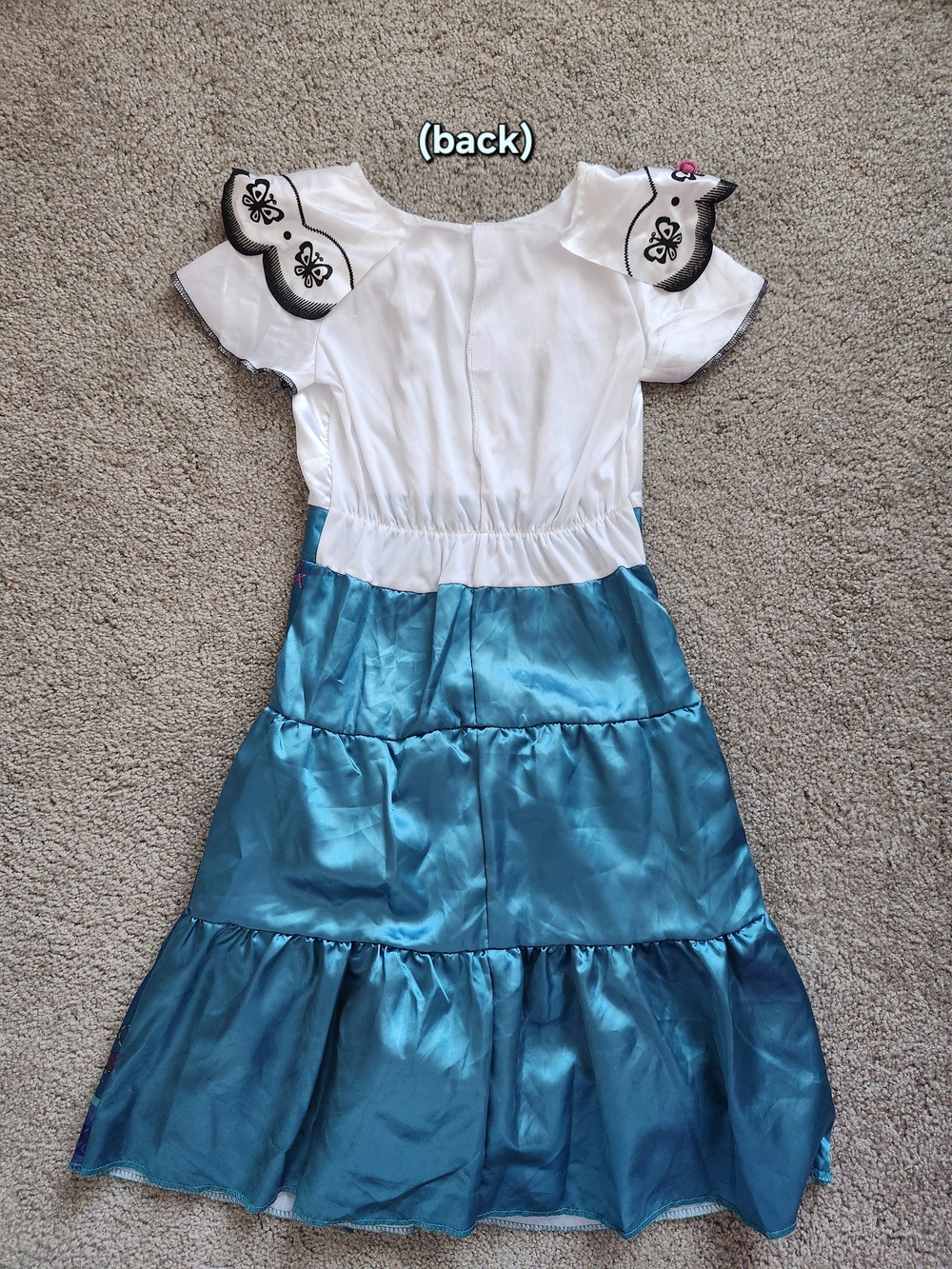 Kids 5T Disney Halloween Costume Encanto Mirabel Dress - Picture 4 of 4